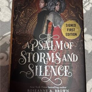 A Psalm of Storms and Silence - Roseanne A. Brown (Signed First Edition)